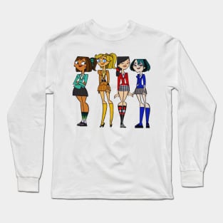 Total Drama Island tang 6 Long Sleeve T-Shirt